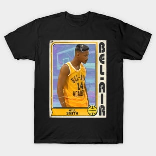 Air Will Smith ))(( Fresh Prince of Bel Air Basketball Card T-Shirt